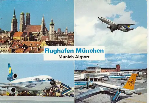 München, Flughafen, Mehrbildkarte ngl G6693