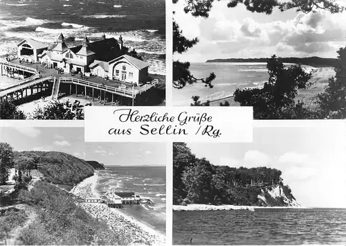 Ostseebad Sellin auf Rügen Strand Treppe Küste glca.1980 169.899