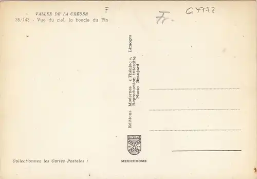 Vallee de la Creuse, la boucle du Pin ngl G4772