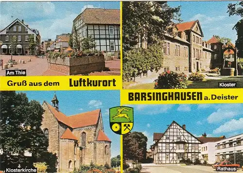 Barsinghausen, Deister, Mehrbildkarte ngl G3111