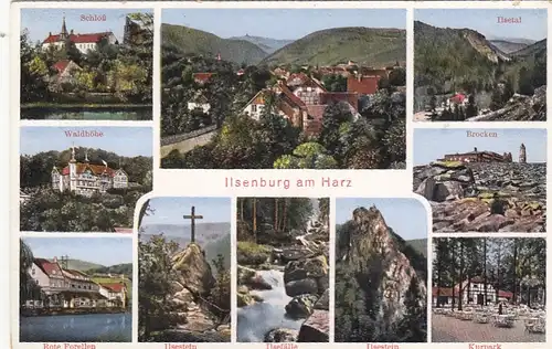 Ilsenburg, Harz, Mehrbildkarte ngl G5378