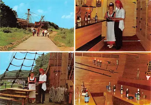 Saßnitz Ortsteil Neu Mukran Piratenschiff glca.1980 169.912