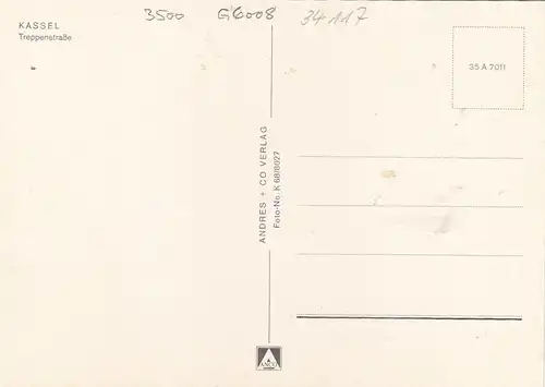 Kassel, Treppenstraße ngl G6008