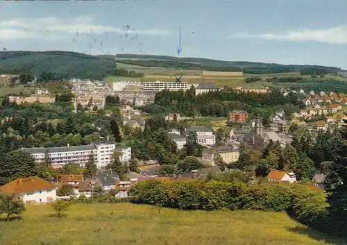 Bad Schwalbach i.T., Teilansicht gl1970 G5441