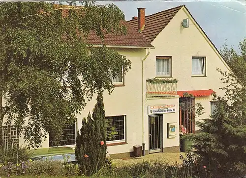 Dehme, Pension-Gaststätte "Weserblick" glum 1980? G6035