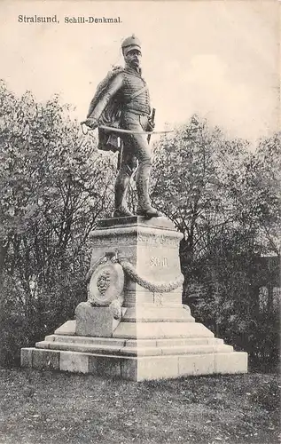 Stralsund Schill-Denkmal ngl 170.024