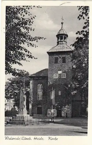 Walsrode, Lüneburger Heide, Kirche gl1955 G3066
