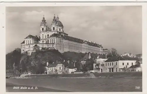 Stift Melk an der Donau, Wachau, Benediktinerstift, Luftbild ngl G4872