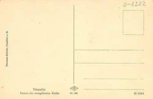 Neuzelle Inneres der evangelischen Kirche ngl 167.905