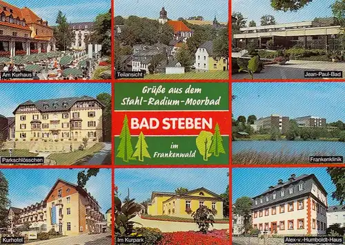 Bad Steben im Frankenwald, Mehrbildkarte ngl G5486