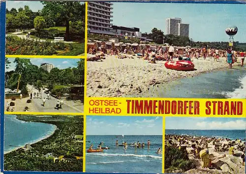 Timmendorf a.d.Ostsee. Mehrbildkarte gl1977 G6635