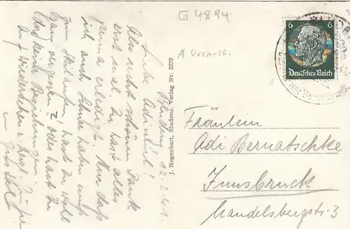 Bludenz, Vorarlberg, Panorama gl1941 G4894