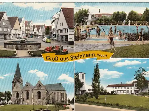 Steinheim, Westf., Mehrbildkarte ngl G6075