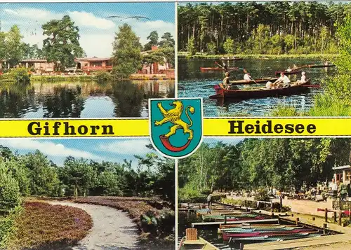 Gifhorn, Heidesee, Mehrbildkarte gl1983 G3249