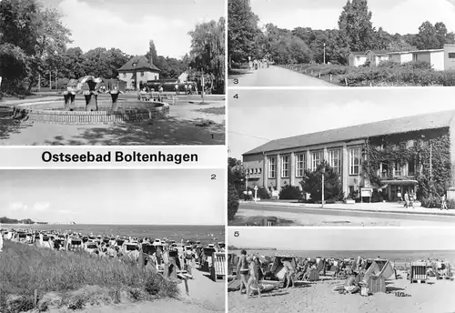 Boltenhagen Wasserspiele Strand Promenade Erholungsheim gl1985 170.112