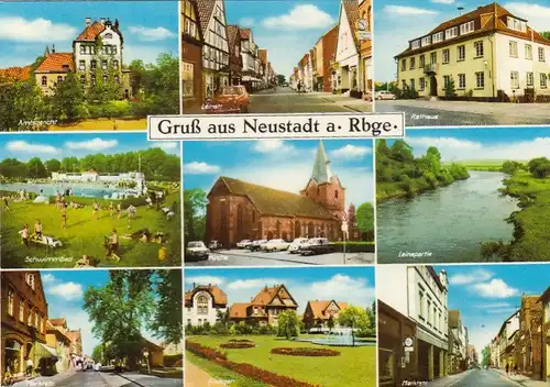 Neustadt am Rübenberge, Mehrbildkarte gl76 G6156