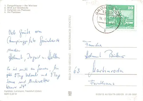 Grünheide (Mark) Teilansichten Mehrbildkarte gl1979 168.014