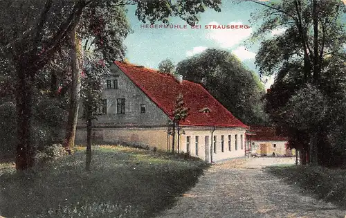 Strausberg (Mark) Hegermühle gl1908 168.035