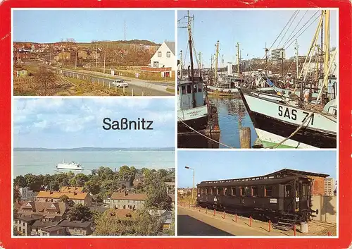 Saßnitz auf Rügen Lanken Hafen Panorama gl1990 169.888