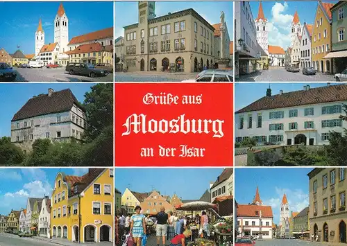 Moosburg a.d.Isar, Mehrbildkarte ngl G6733