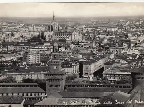Milano , Veduta dalla Torre des Parco ngl G5068