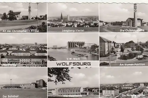 Wolfsburg, Mehrbildkarte ngl G3228