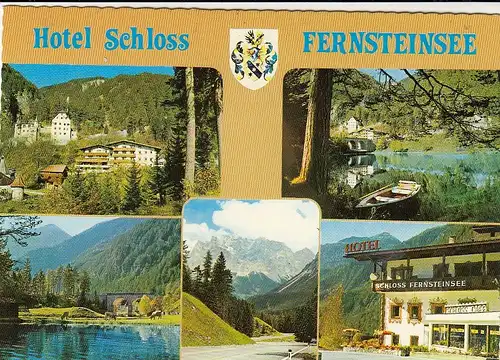 Hotel "Schloß Fersteinsee" in Tirol, Mehrbildkarte gl1979 G6743