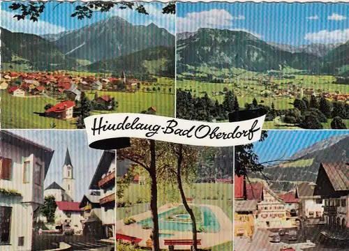 Hindelang-Bad Oberdorf, Mehrbildkarte ngl G6753