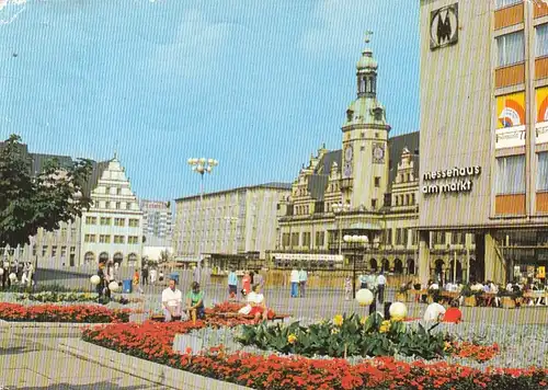 Leipzig, Markt und Altes Rathaus ngl G4042