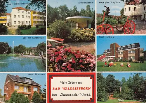 Bad Waldliesborn bei Lippstadt/Westf., Mehrbildkarte gl1978 G5101