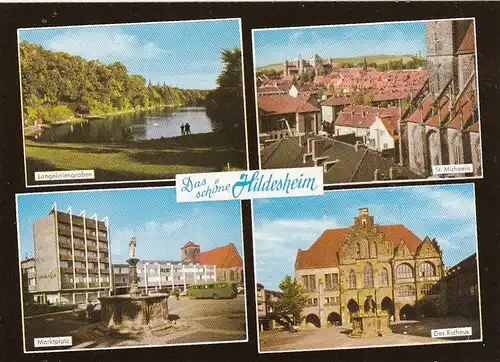 Hildesheim, Mehrbildkarte ngl G3283