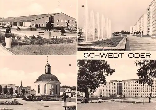 Schwedt (Oder) Sporthalle Allee Kapelle gl1973 168.186
