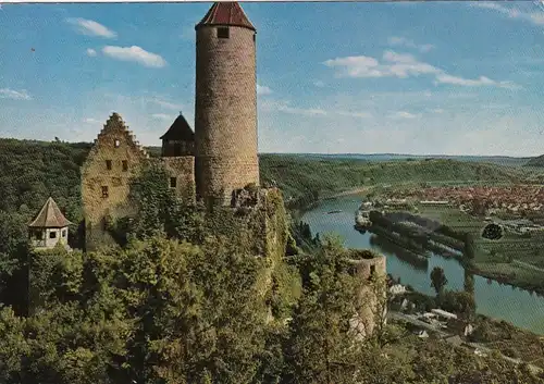 Neckarzimmern, Schloß Hornberg des Götz v. Berlichingen gl1989 G6305