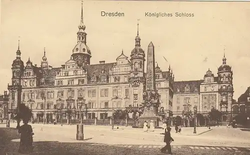 Dresden, Königliches Schloss ngl G3457