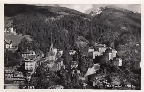 Badgastein, Teilansicht gl1952 G5178