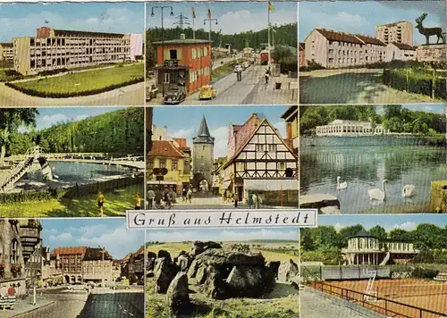 Helmstedt, Mehrbildkarte gl1962 G5705