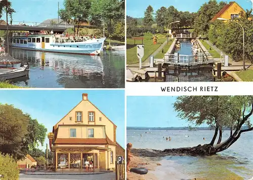 Wendisch-Rietz Teilansichten Scharmützelsee gl1979 167.932