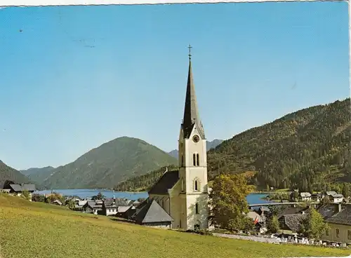 Techendorf am Weißensee, Kärnten, Kirche glum 1970? G5207