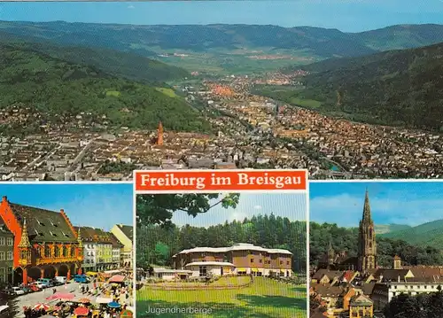 Freiburg i.Breisgau, Mehrbildkarte gl1980 G6348