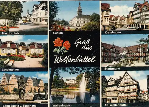 Wolfenbüttel, Mehrbildkarte gl1971 G5746