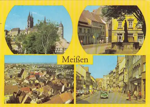 Meissen, Mehrbildkarte ngl G6369