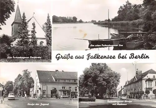 Falkensee Teilansichten Mehrbildkarte gl1983 168.260