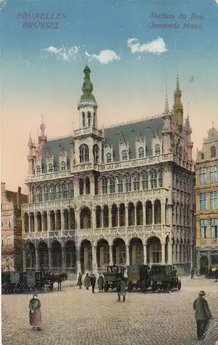 Bruxelles, Maison du Roi feldpglum 1915? G3539