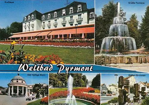 Bad Pyrmont. Mehrbildkarte ngl G3411