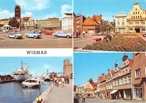 Wismar Markt Krämerstraße Hafen ngl 170.121