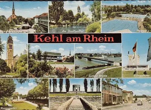 Kehl a.Rh. Mehrbildkarte ngl G4243