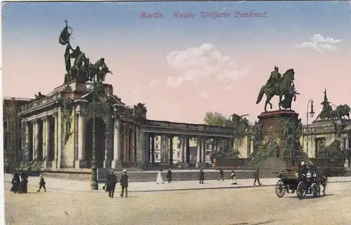 Berlin, Kaiser Wilhelm Denkmal ngl G3462