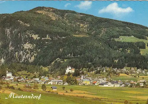 Mauterndorf i.Lungau, Salzburg, Panorama ngl G5293