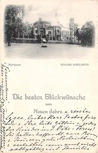 Potsdam Schloss Babelsberg gl1909 168.435