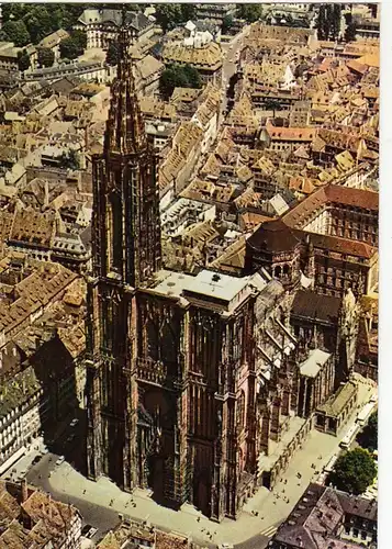 Strasbourg (Bas-Rhin), la Cathédrale ngl G3629
